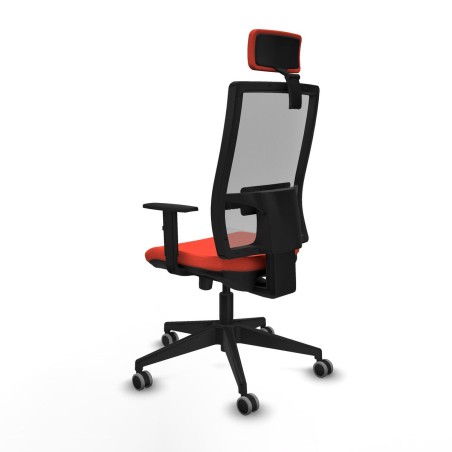 Sedia Ufficio con Poggiatesta Horna Traslack Piqueras y Crespo 1D066G2