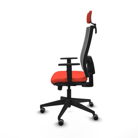 Sedia Ufficio con Poggiatesta Horna Traslack Piqueras y Crespo 1D066G2
