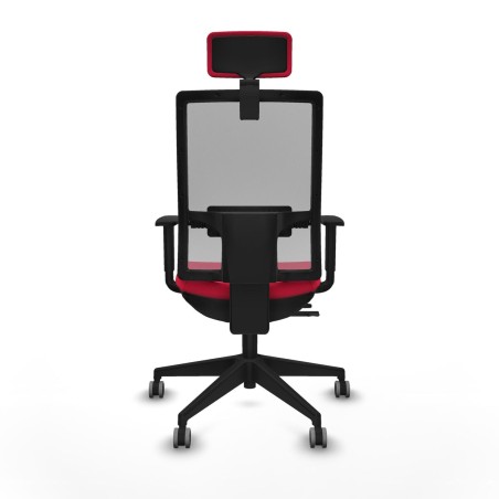 Office Chair with Headrest Horna Traslack Piqueras y Crespo 1D066G2
