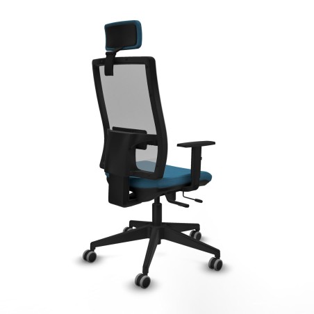 Sedia Ufficio con Poggiatesta Horna Traslack Piqueras y Crespo 1D066G2