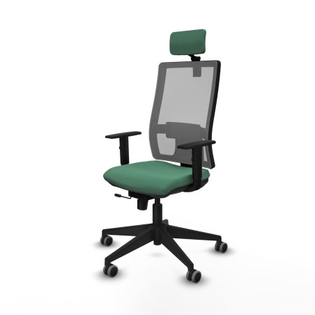 Office Chair with Headrest Horna Traslack Piqueras y Crespo 1D066G2