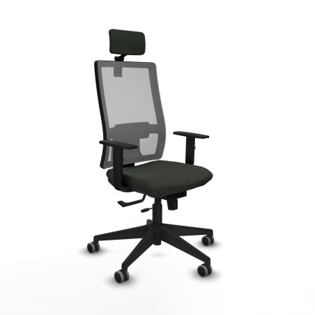 Sedia Ufficio con Poggiatesta Horna Traslack Piqueras y Crespo 1D066G2
