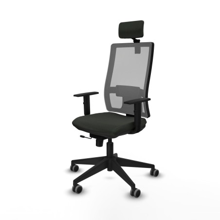 Sedia Ufficio con Poggiatesta Horna Traslack Piqueras y Crespo 1D066G2