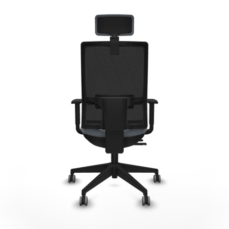 Office Chair with Headrest Horna Traslack Piqueras y Crespo 1D066G2