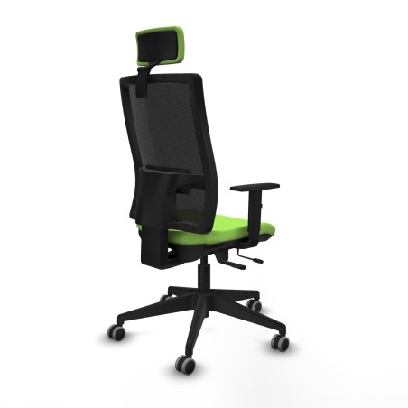 Sedia Ufficio con Poggiatesta Horna Traslack Piqueras y Crespo 1D066G2