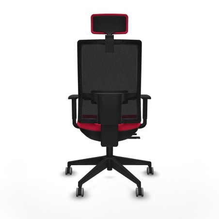 Office Chair with Headrest Horna Traslack Piqueras y Crespo 1D066G2
