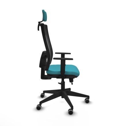 Office Chair with Headrest Horna Traslack Piqueras y Crespo 1D066G2 2