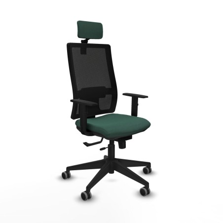 Sedia Ufficio con Poggiatesta Horna Traslack Piqueras y Crespo 1D066G2