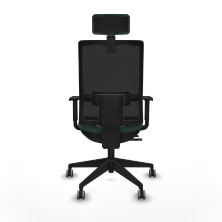 Sedia Ufficio con Poggiatesta Horna Traslack Piqueras y Crespo 1D066G2