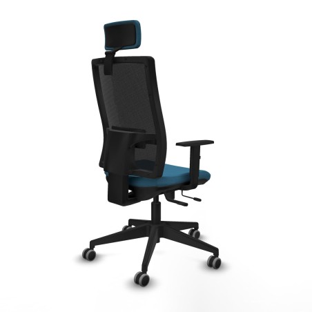 Sedia Ufficio con Poggiatesta Horna Traslack Piqueras y Crespo 1D066G2