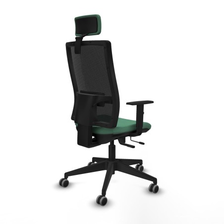 Sedia Ufficio con Poggiatesta Horna Traslack Piqueras y Crespo 1D066G2