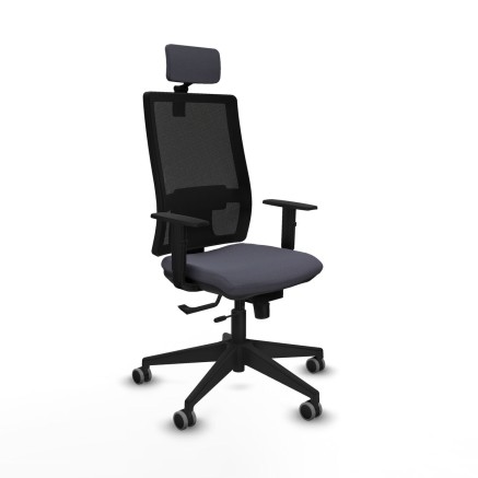 Office Chair with Headrest Horna Traslack Piqueras y Crespo 1D066G2 Da