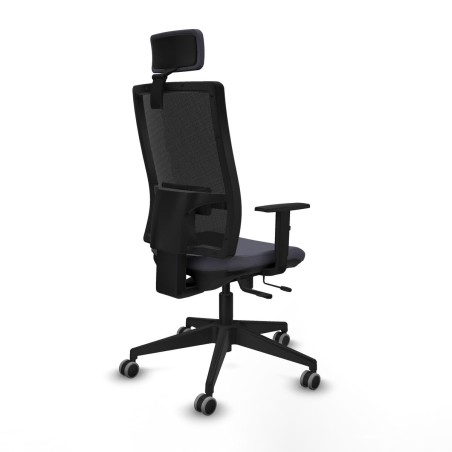Office Chair with Headrest Horna Traslack Piqueras y Crespo 1D066G2 Da