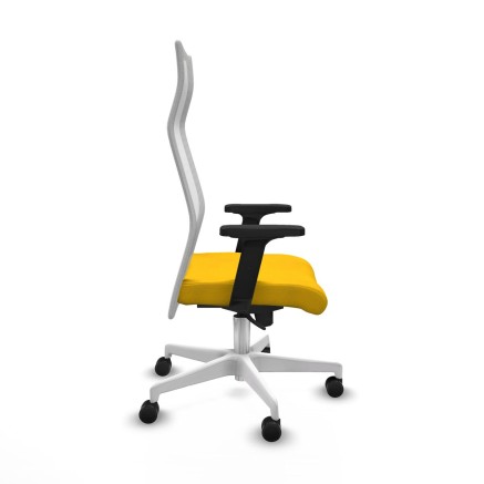 Office Chair Piqueras y Crespo B2D026N Yellow 2