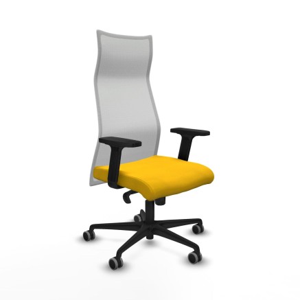 Chaise de Bureau Piqueras y Crespo B2D036G Jaune