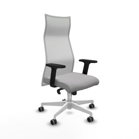 Chaise de Bureau Piqueras y Crespo B2D026G Gris clair