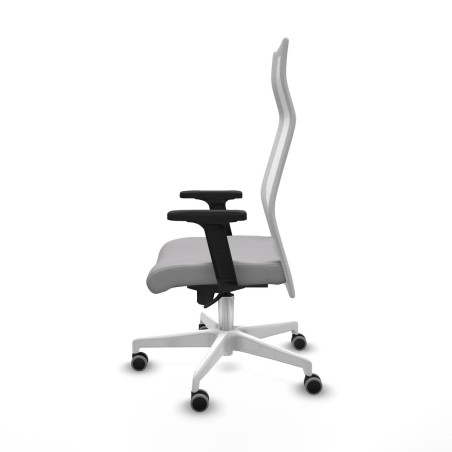 Chaise de Bureau Piqueras y Crespo B2D026G Gris clair