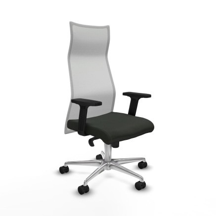 Chaise de Bureau Piqueras y Crespo B2D086N Noir