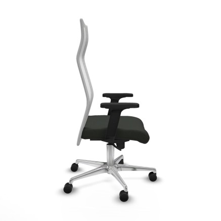 Chaise de Bureau Piqueras y Crespo B2D086N Noir 2