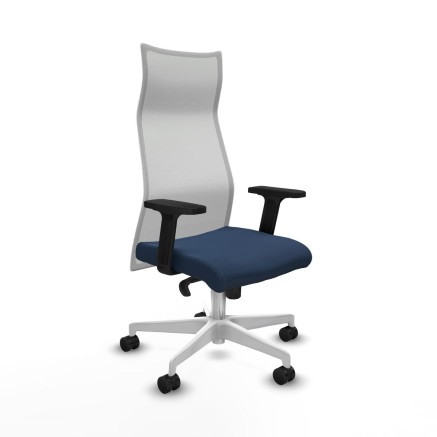 Office Chair Piqueras y Crespo B2D026N Navy Blue