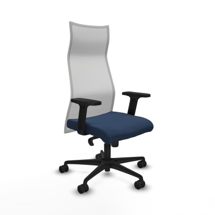 Bürostuhl Piqueras y Crespo B2D036N Marineblau