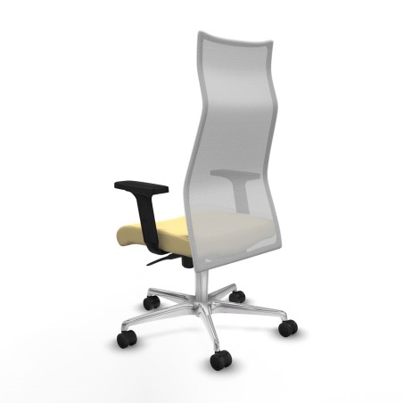 Sedia da Ufficio Piqueras y Crespo B2D086N Crema