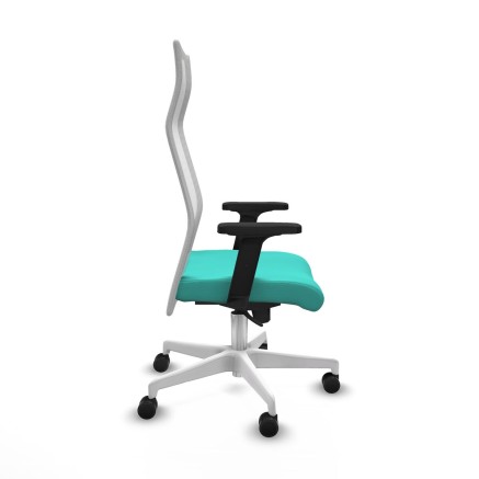 Office Chair Piqueras y Crespo B2D026N Turquoise 2