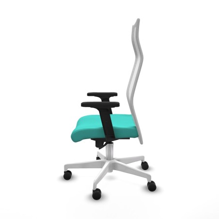 Chaise de Bureau Piqueras y Crespo B2D026N Turquoise