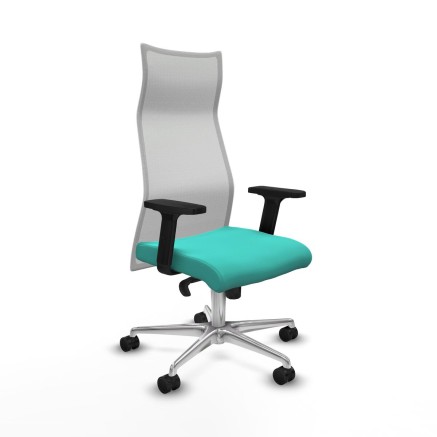Office Chair Piqueras y Crespo B2D086N Turquoise