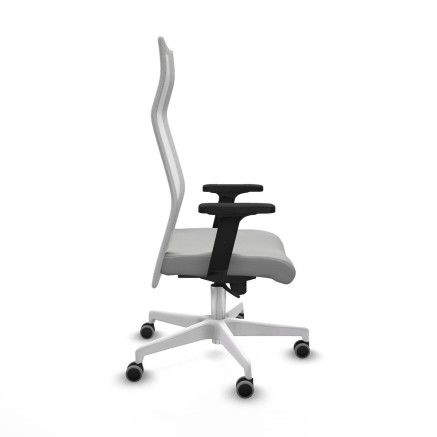 Chaise de Bureau Piqueras y Crespo B2D026G Gris clair 2