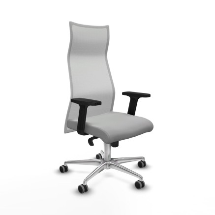 Sedia da Ufficio Piqueras y Crespo B2D086G Grigio chiaro