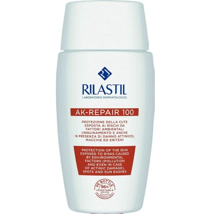 Sonnenschutzcreme für das Gesicht Rilastil Sun System AK-Repair 100 A