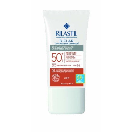 Gezichtszonnecrème Rilastil Sun System Verenigend Spf 50 Light (40 ml