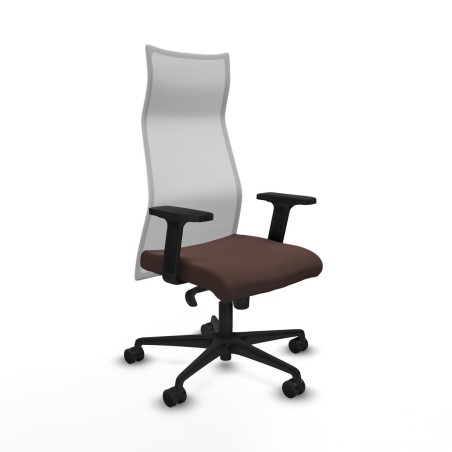 Sedia da Ufficio Piqueras y Crespo B2D036N Marrone scuro