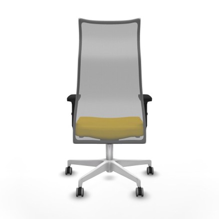 Chaise de Bureau Piqueras y Crespo B2D026G Jaune 2