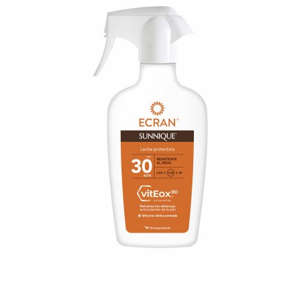 Zonnemelk Ecran Sunnique Broncea+ Bruiner Spf 30 (270 ml)