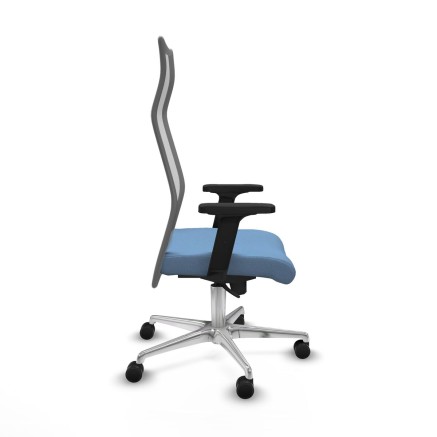 Office Chair Piqueras y Crespo B2D086N Sky blue 2