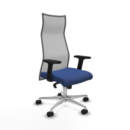 Sedia da Ufficio Piqueras y Crespo B2D086N Blu Marino