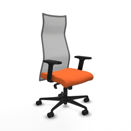 Sedia da Ufficio Piqueras y Crespo B2D036N Arancio