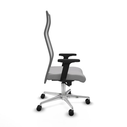 Chaise de Bureau Piqueras y Crespo B2D086N Gris clair 2