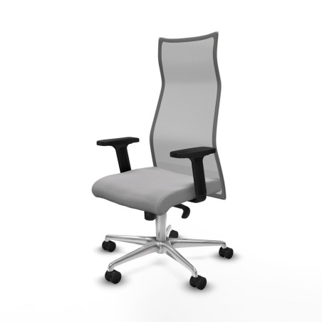 Chaise de Bureau Piqueras y Crespo B2D086N Gris clair