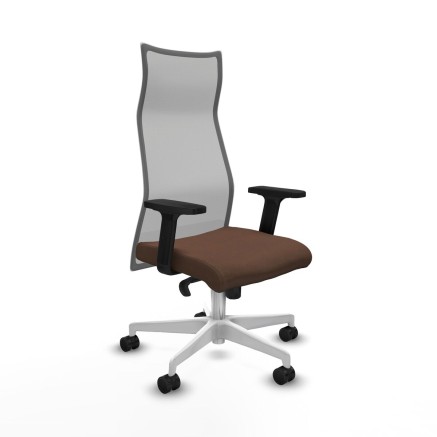 Sedia da Ufficio Piqueras y Crespo B2D026N Marrone scuro
