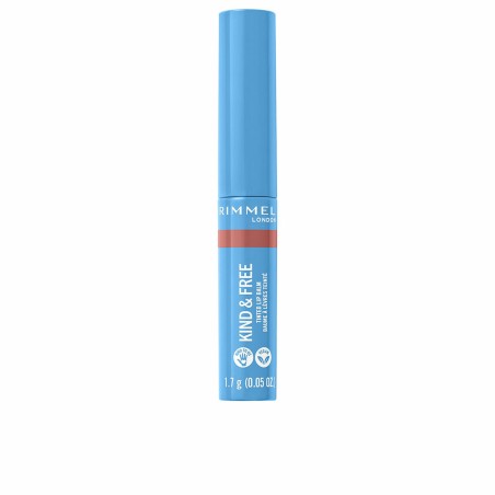 Gekleurde Lip Balsem Rimmel London Kind & Free Nº 002-apricot beauty