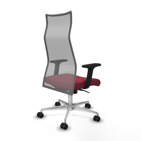 Sedia da Ufficio Piqueras y Crespo B2D086N Rosso Granato