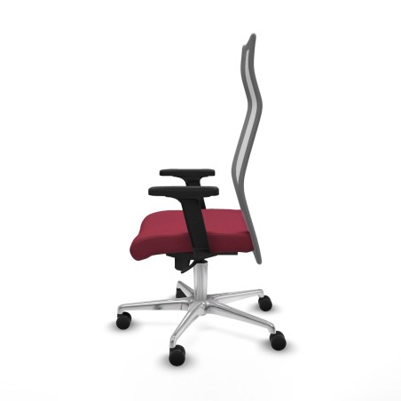 Sedia da Ufficio Piqueras y Crespo B2D086N Rosso Granato