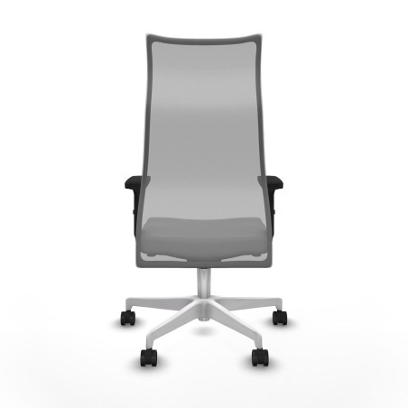 Chaise de Bureau Piqueras y Crespo B2D026N Gris