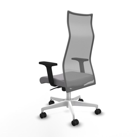 Chaise de Bureau Piqueras y Crespo B2D026N Gris