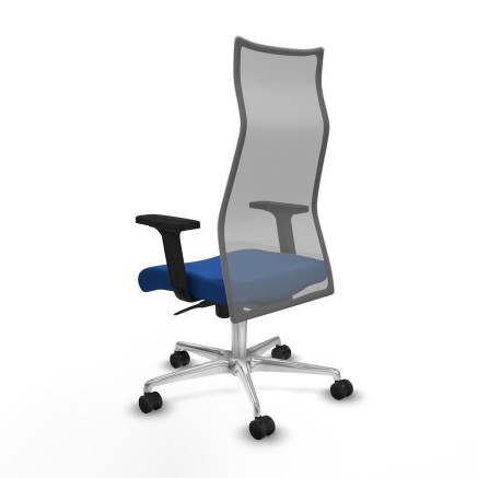 Sedia da Ufficio Piqueras y Crespo B2D086N Azzurro 2