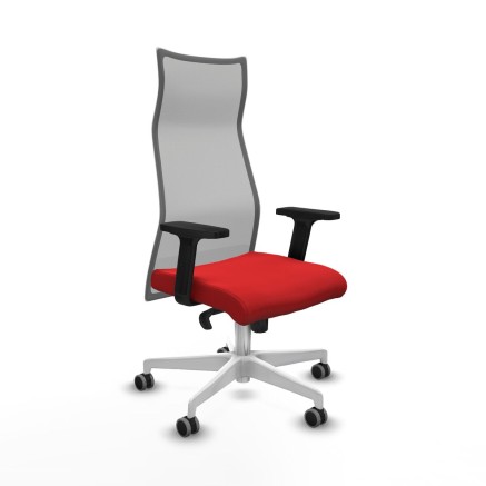 Sedia da Ufficio Piqueras y Crespo B2D026G Rosso