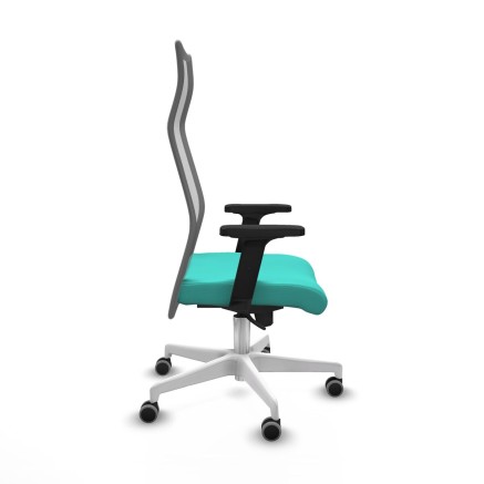 Office Chair Piqueras y Crespo B2D026G Turquoise 2